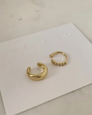 CULT   MOONSHINE Cuffs Set in Gold
