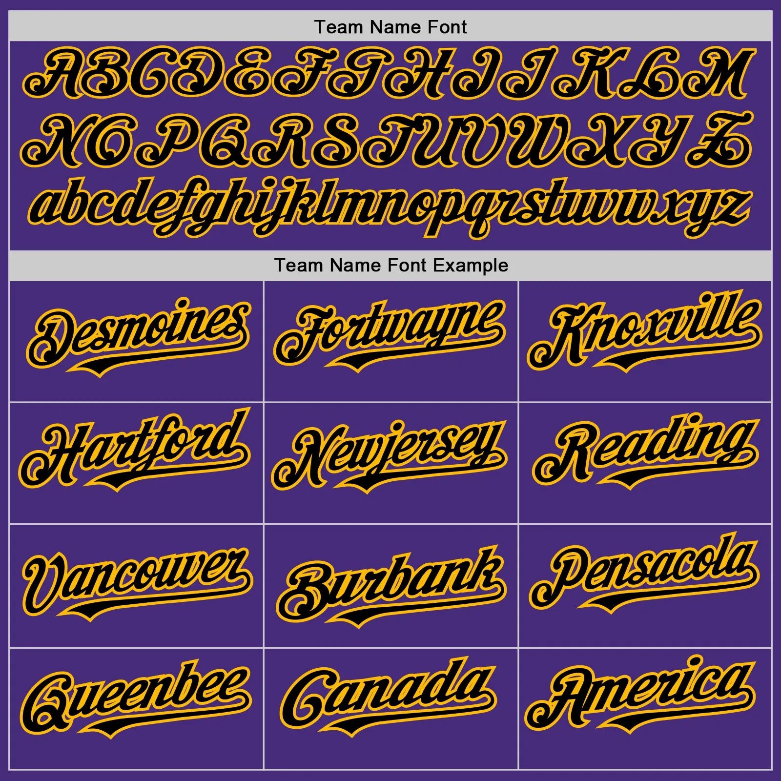 Custom Purple Black-Gold 3 Colors Arm Shapes Authentic Baseball Jersey