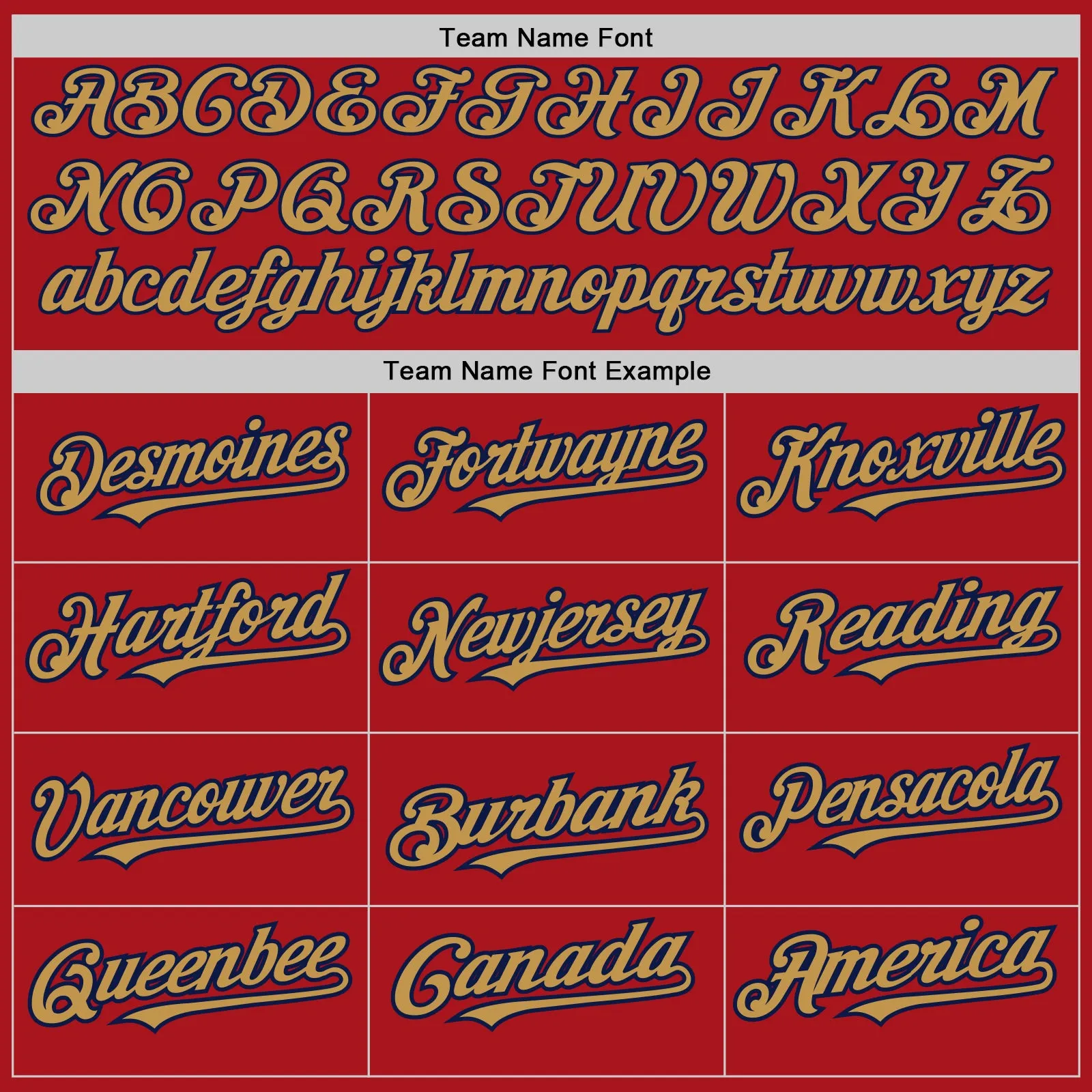Custom Red Old Gold-Navy 3 Colors Arm Shapes Authentic Baseball Jersey