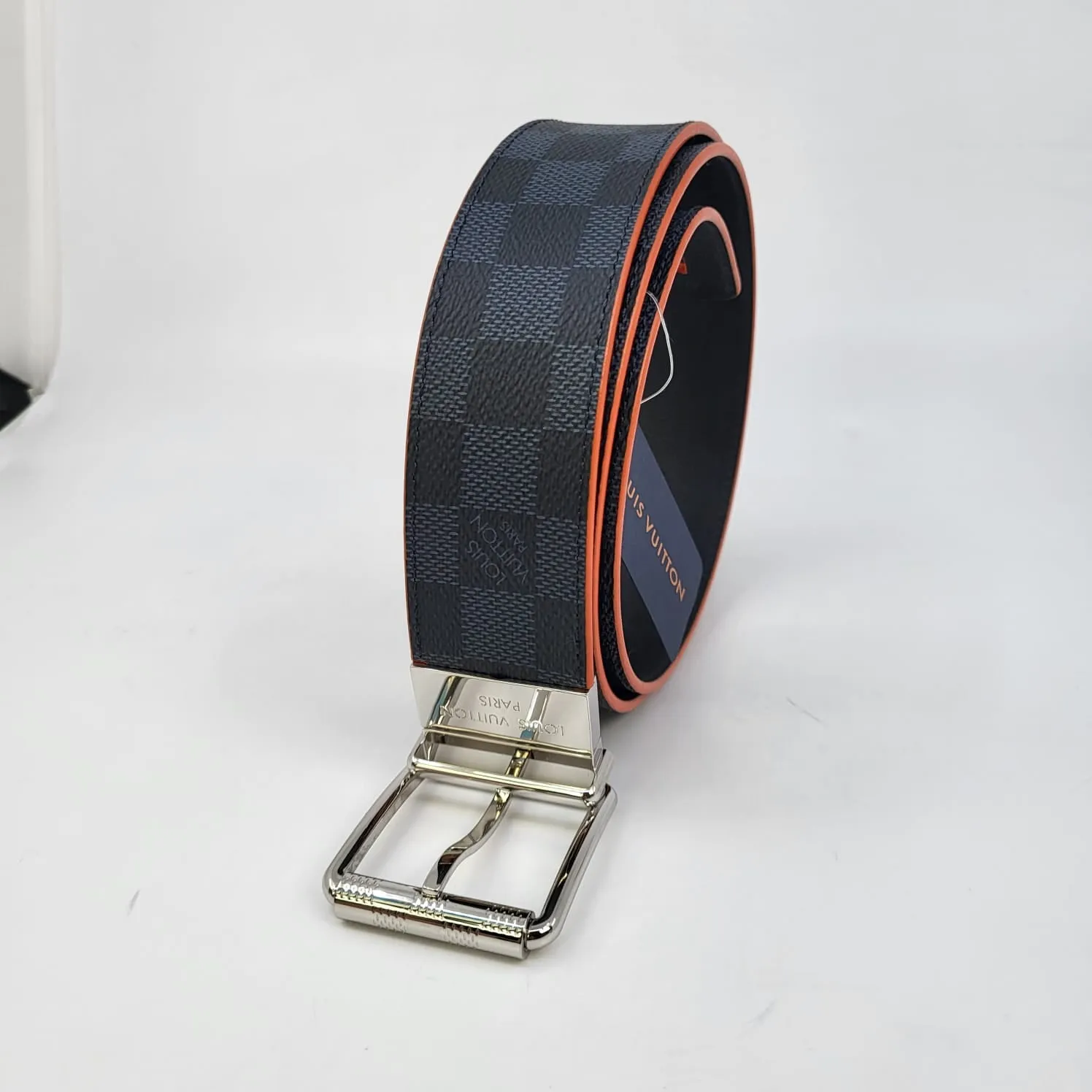 Damier Cobalt Race 40 MM Reversible Belt