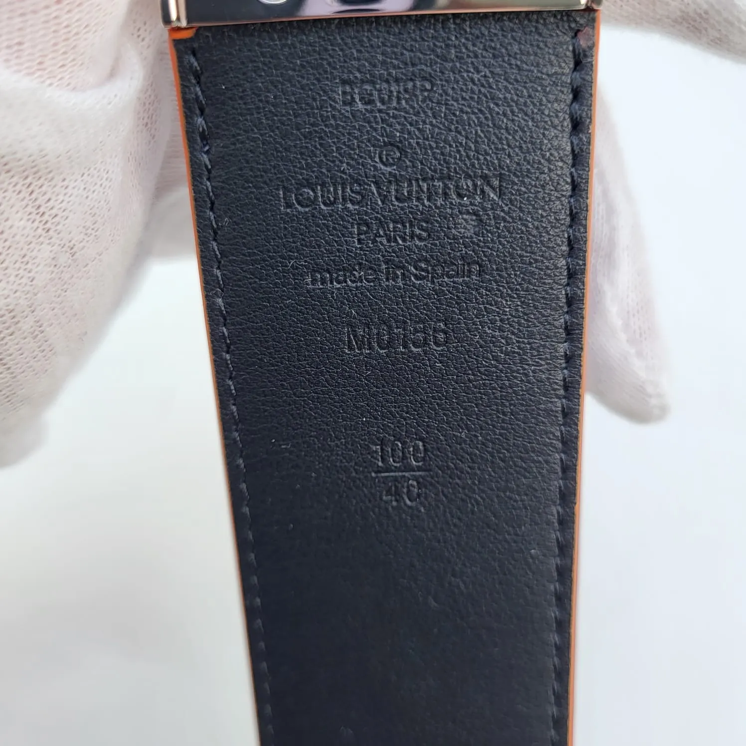 Damier Cobalt Race 40 MM Reversible Belt
