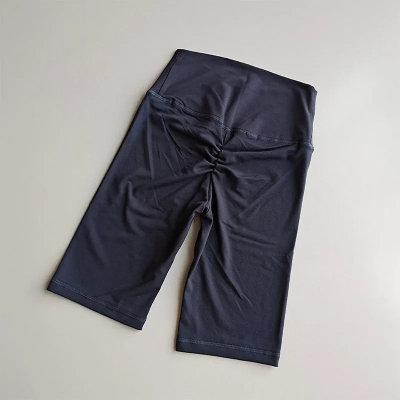 Dark Blue Biker Shorts
