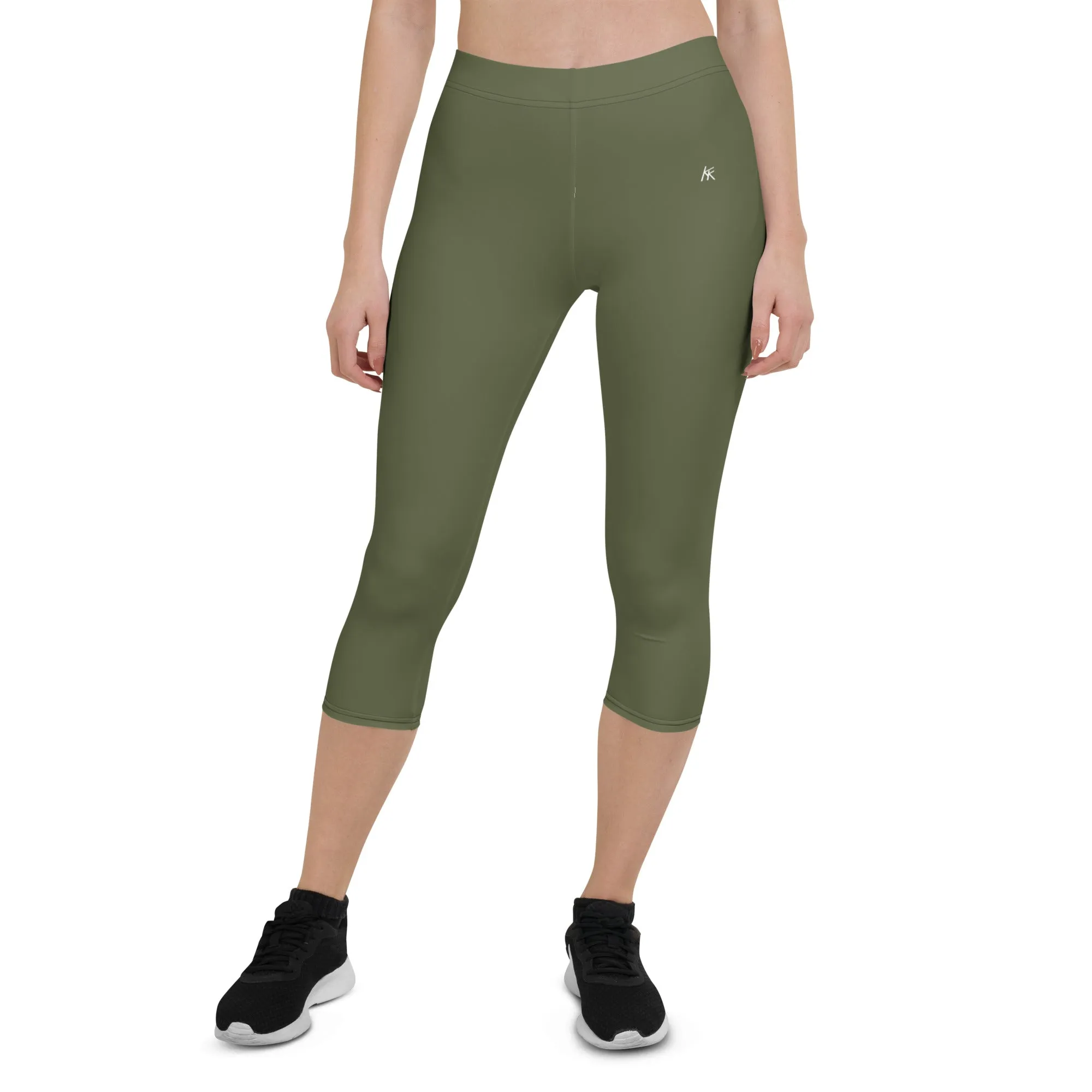 Darkish Capri Leggings