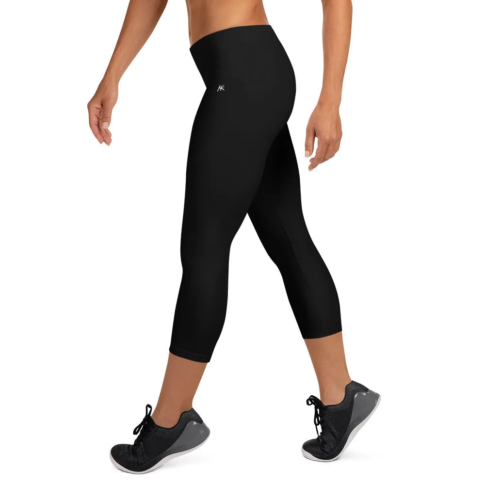 Darkish Capri Leggings