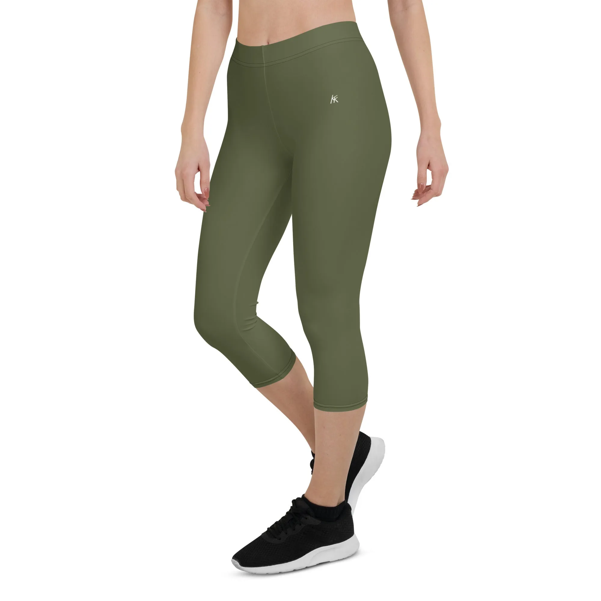 Darkish Capri Leggings
