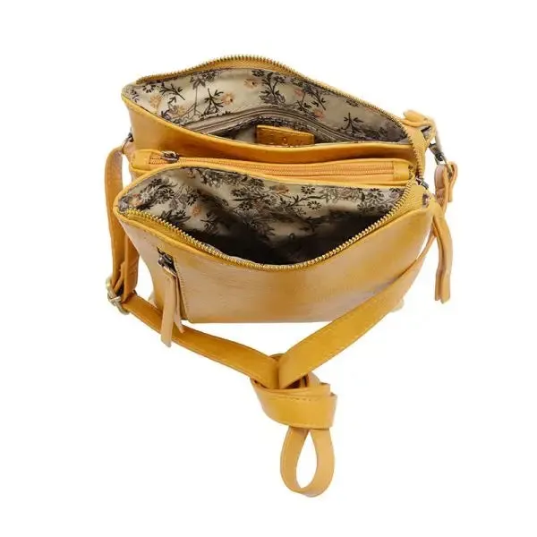 DAWN MULTI POCKET COMPACT CROSSBODY BAG