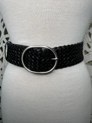 DD - Braided Belt, 5cm  | Black