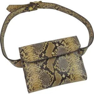 Diamond Python Beverly Belt Bag