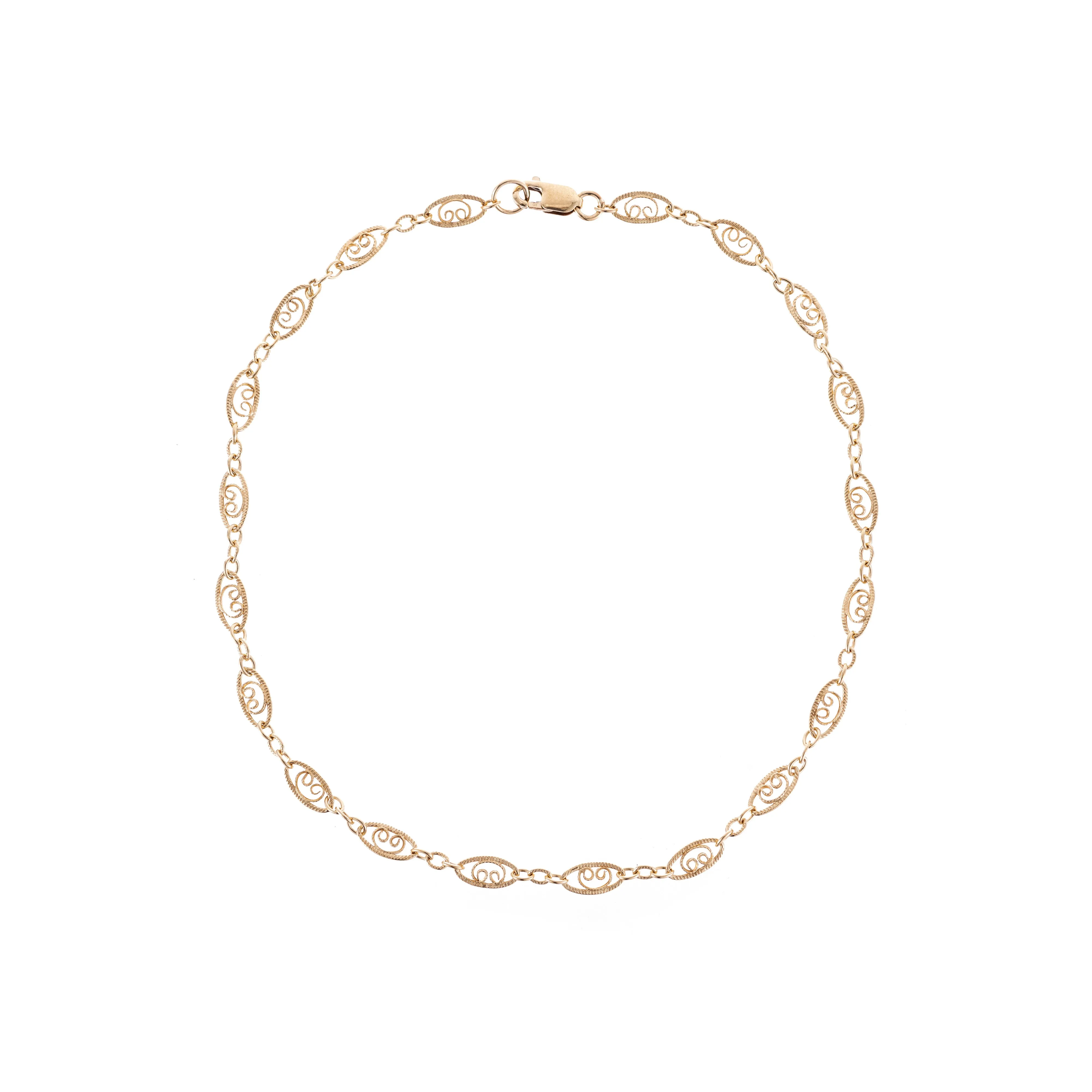 Diana Chain Anklet - 14K Gold Filled