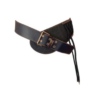Dior Denim Lace Up Belt