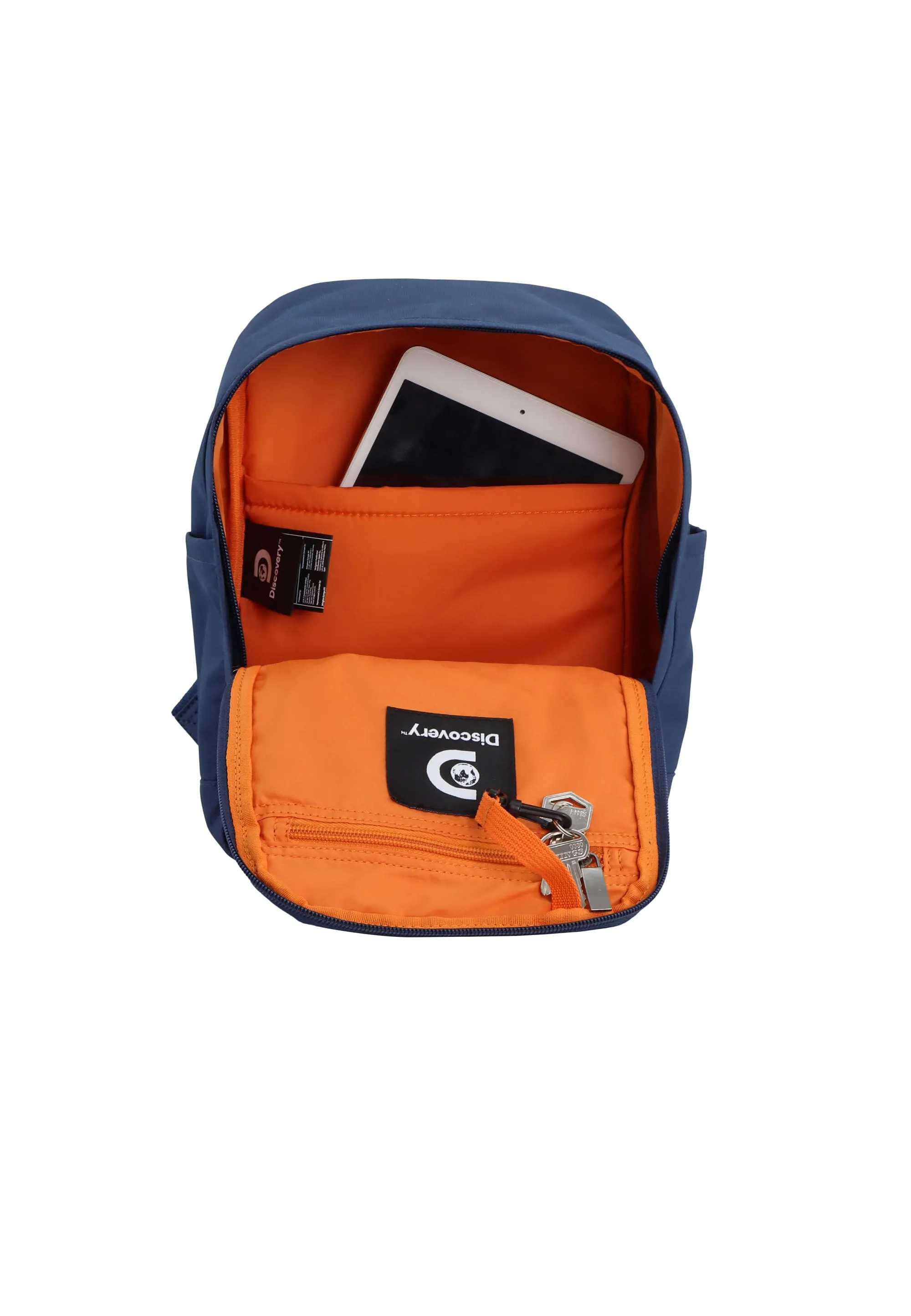 Discovery Cave Small Backpack / School Backpack Navy