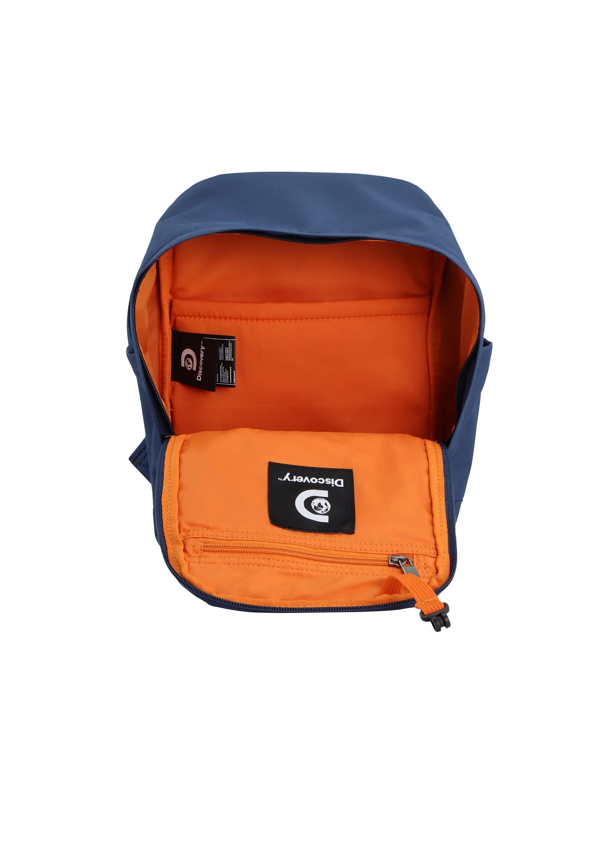 Discovery Cave Small Backpack / School Backpack Navy