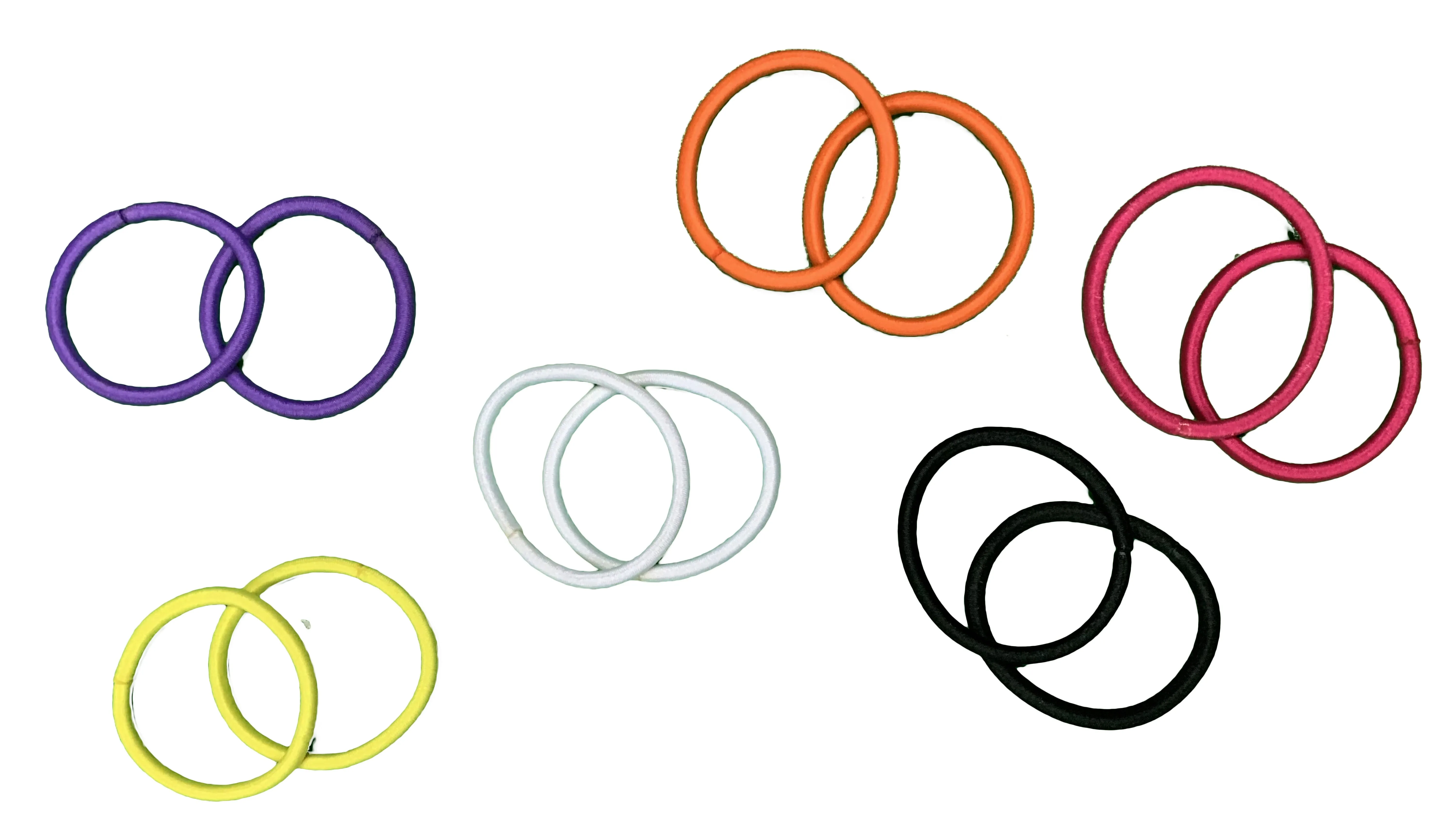 DIY Face Mask Kit- 6 bandanas   12 Pony Tail Holders - Make 6 Masks (Green)