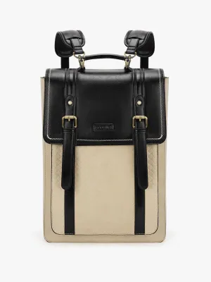 Dolce Weave Vegan Leather 15.6-Inch Backpack