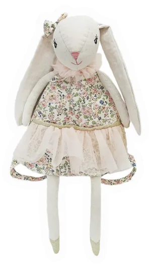 Dolly Bunny Linen Backpack