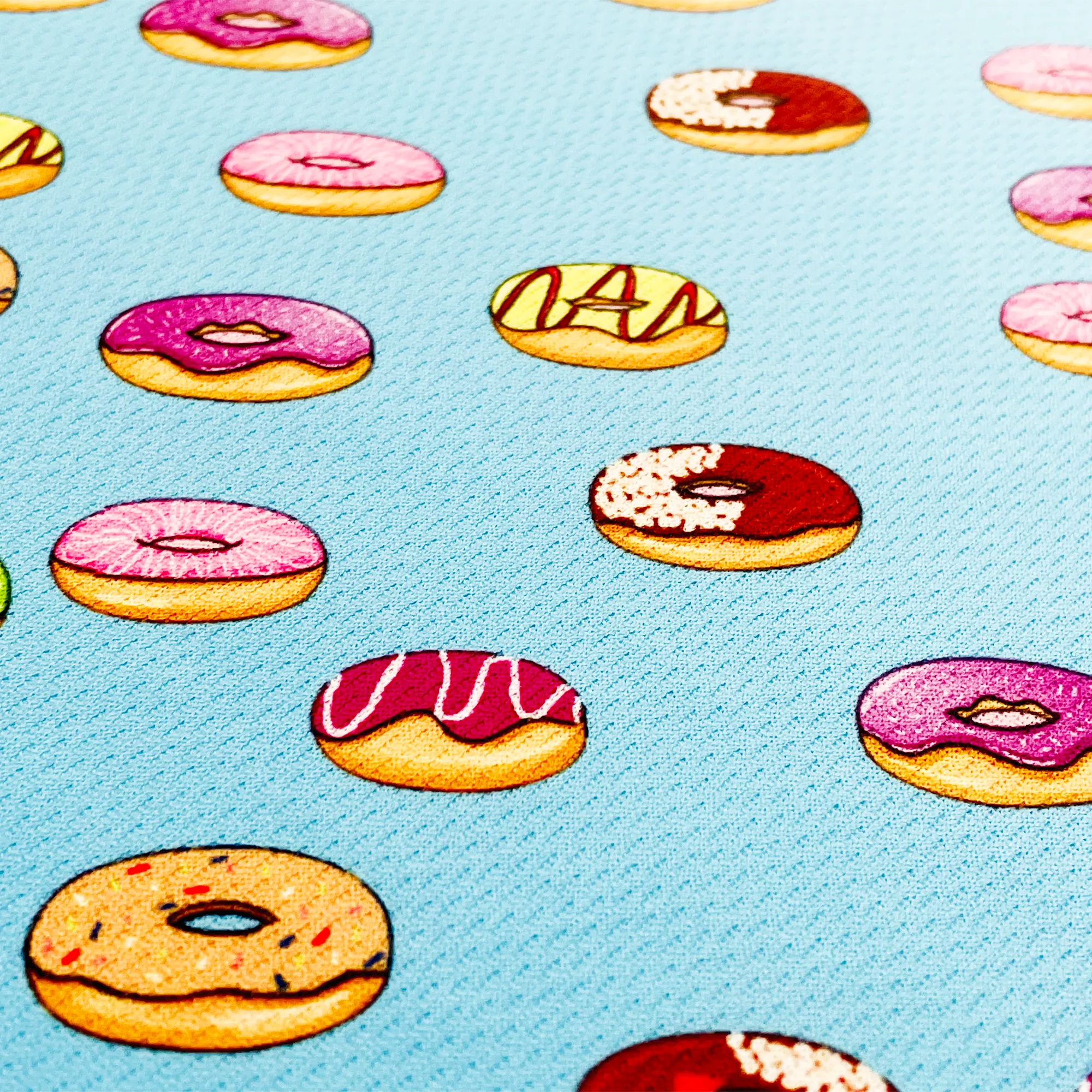 Donuts Tie On Dog Bandana
