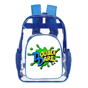 Double Dare Blue Transparent Backpack