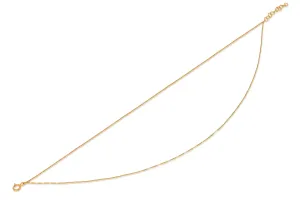 Double Strand Liquid Gold Anklet