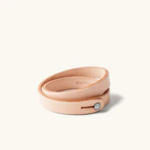 Double Wrap Wristband - Natural