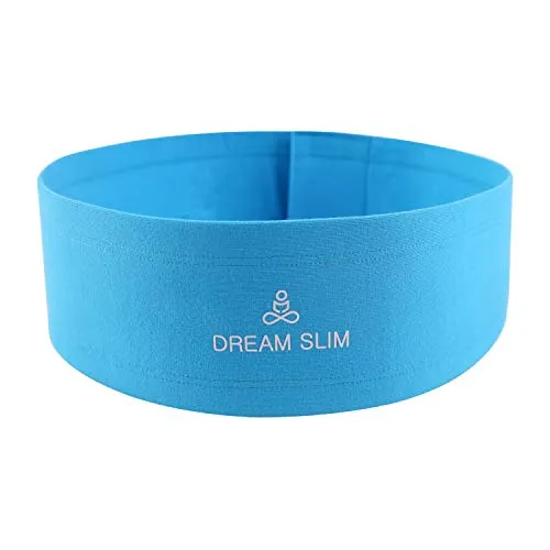 DREAM SLIM Activewear Breast Support Band No-Bounce Extra Sports Bras for Women Adjustable Sports Bra Strap (Blue, S)