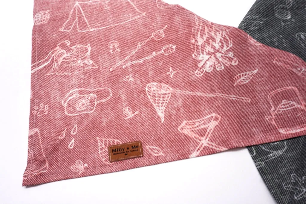 Dusty Rose Camping - Pet Bandana