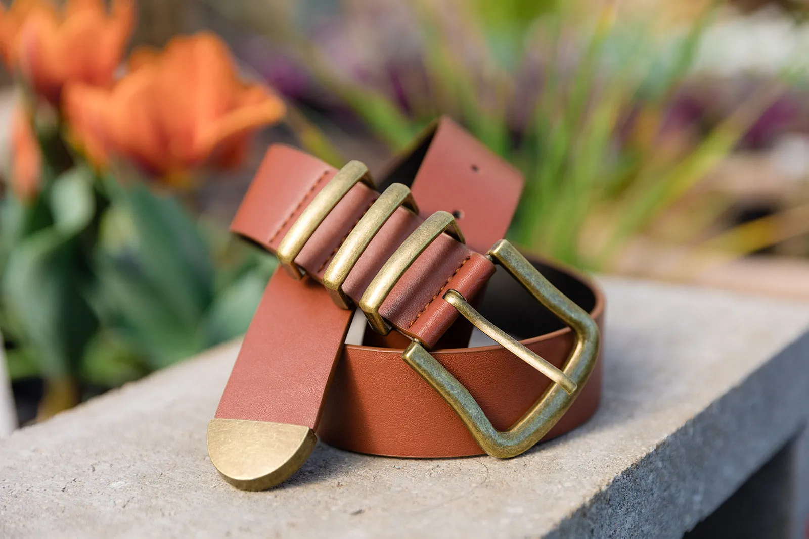 Dutton Vegan Leather Belt