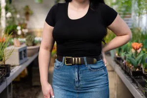 Dutton Vegan Leather Belt