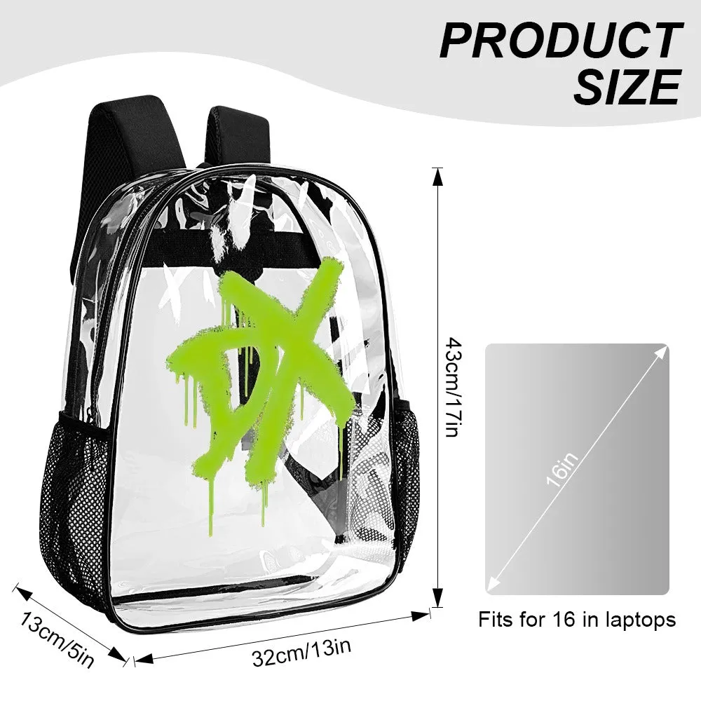 DX D-Generation X Transparent Backpack 17 Inch