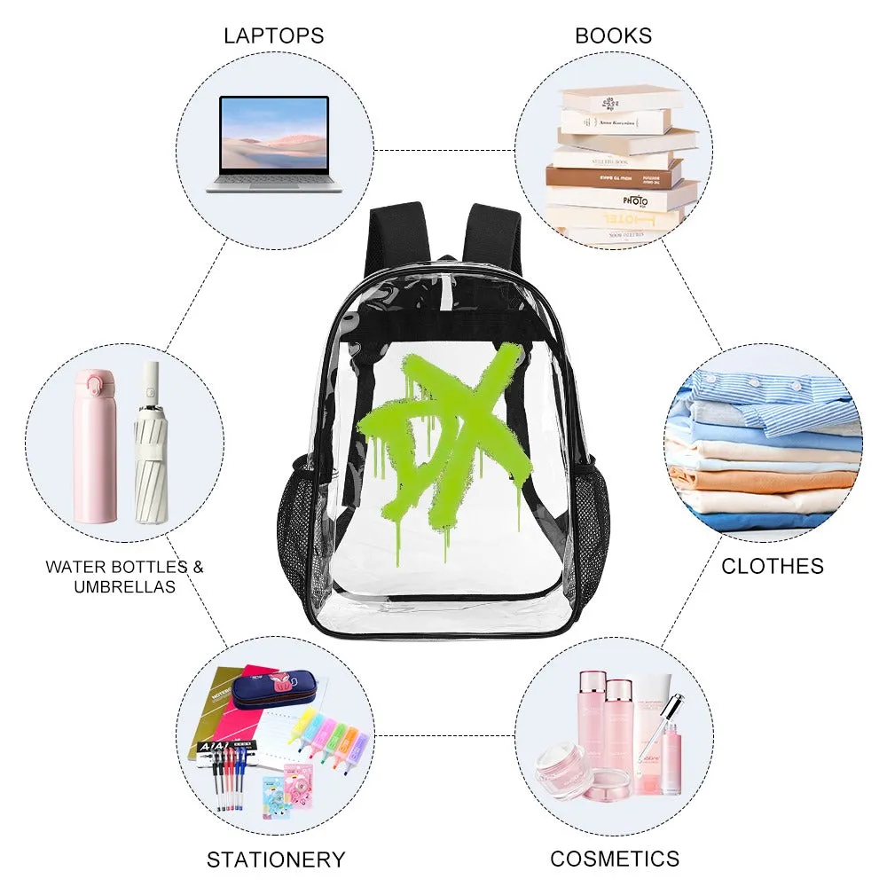 DX D-Generation X Transparent Backpack 17 Inch