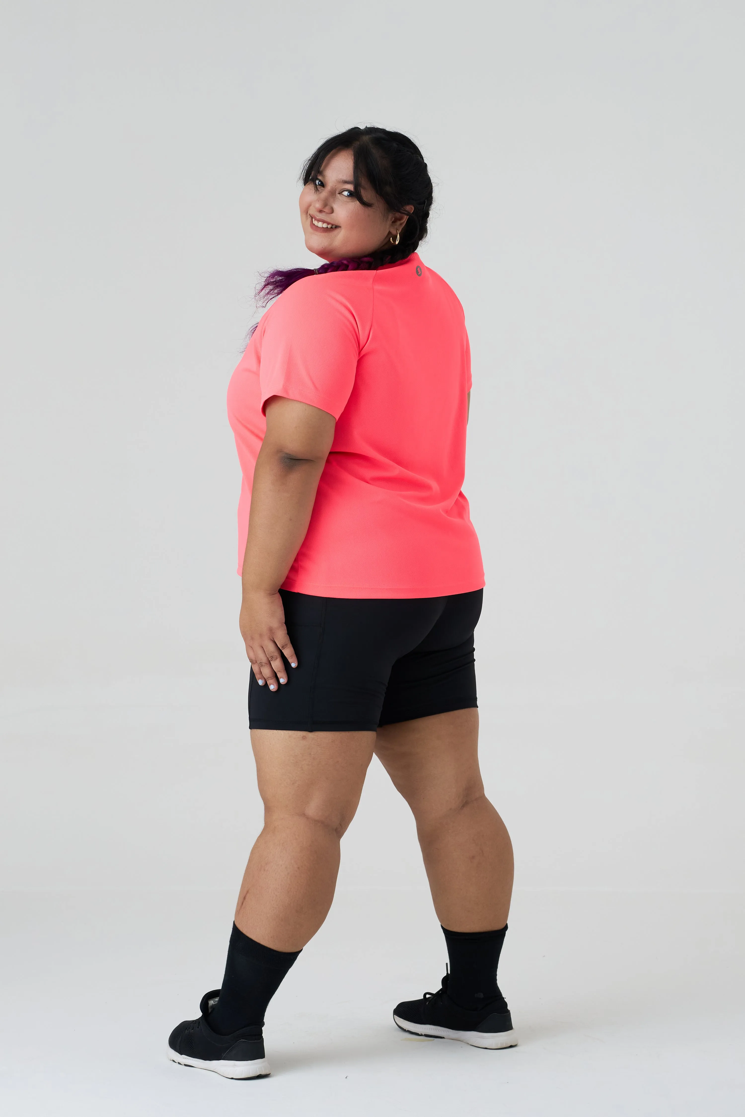 EaseFlo Tee: Sunset Orange