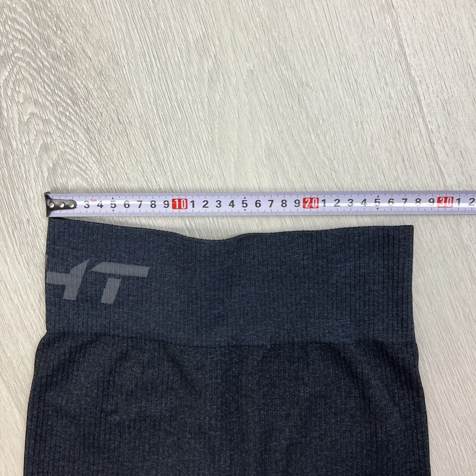 Echt Womens Black Cropped Activewear Leggings Size Small