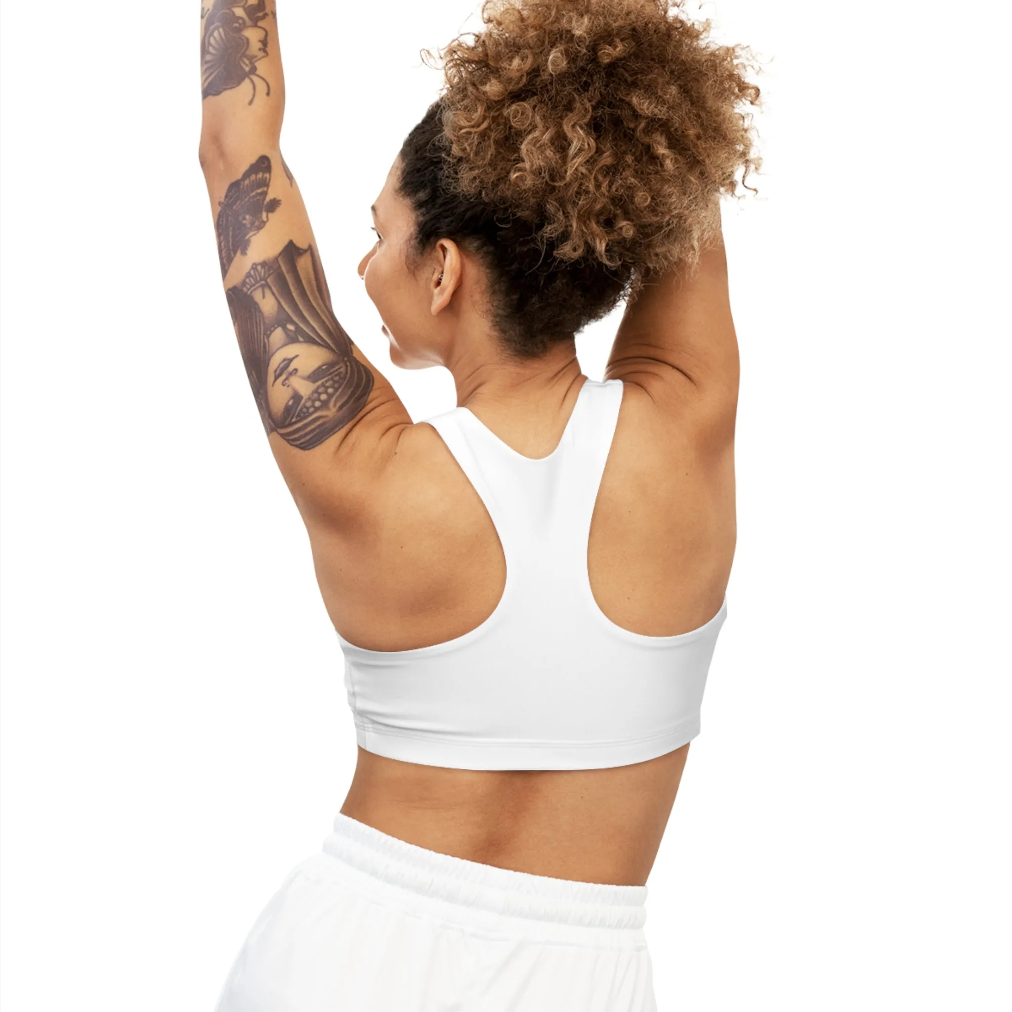 EL423'S Gypsy Love Spell /White Seamless Sports Bra