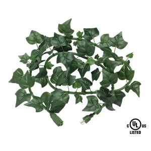 electroVine | 6 Foot Extension Cord with Realistic Ivy Leaves