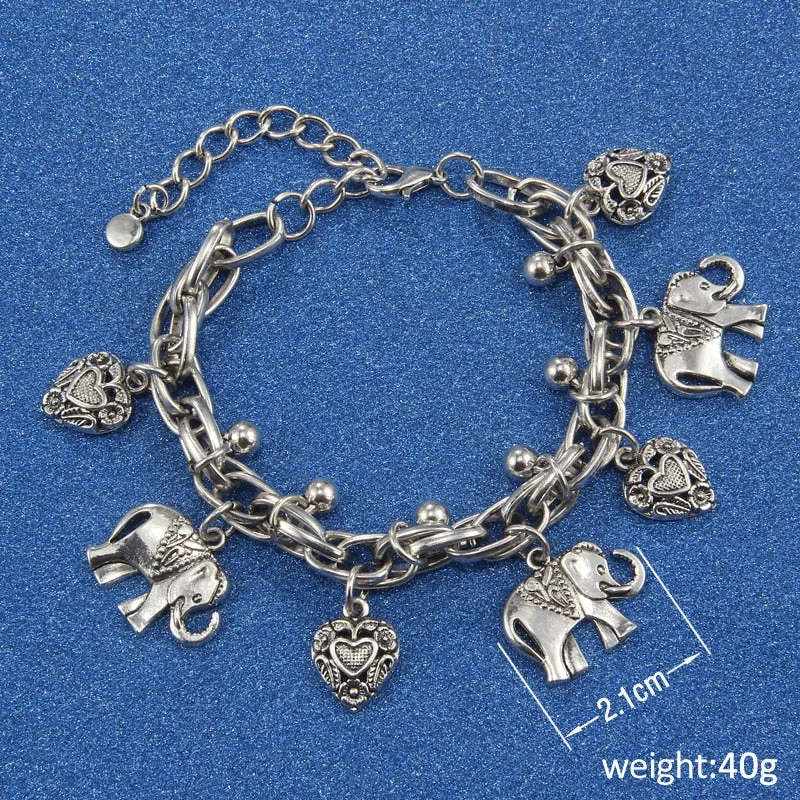 Elephant Ankle Bracelet