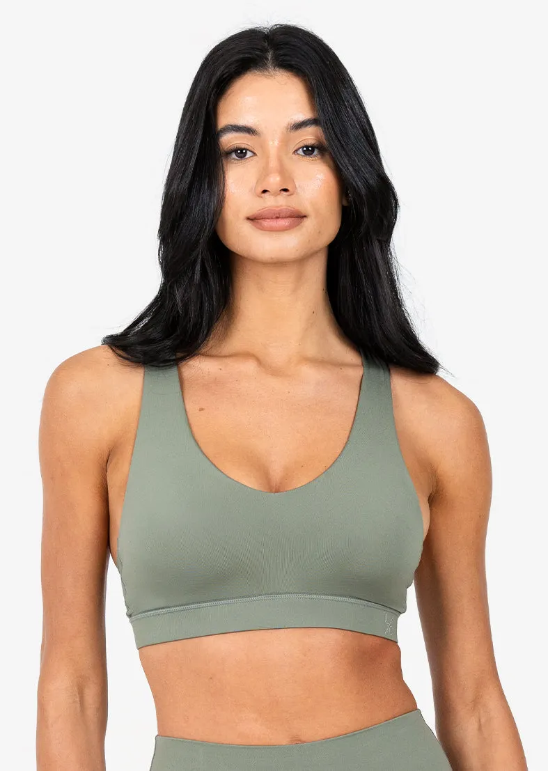 Elevate Touch Adjustable Bra Khaki FINAL SALE