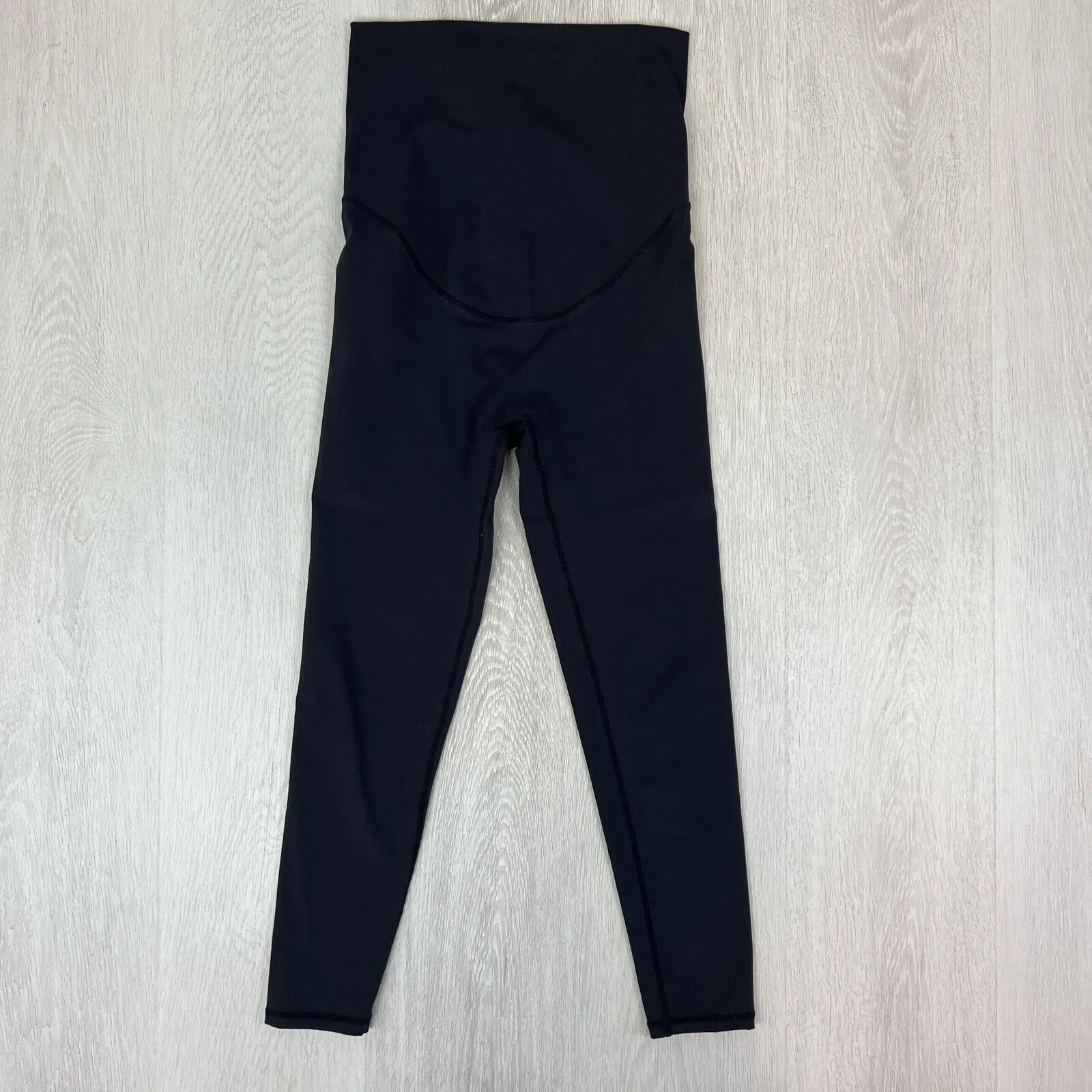 Emamaco Womens Maternity Black Activewear Leggings Size Small