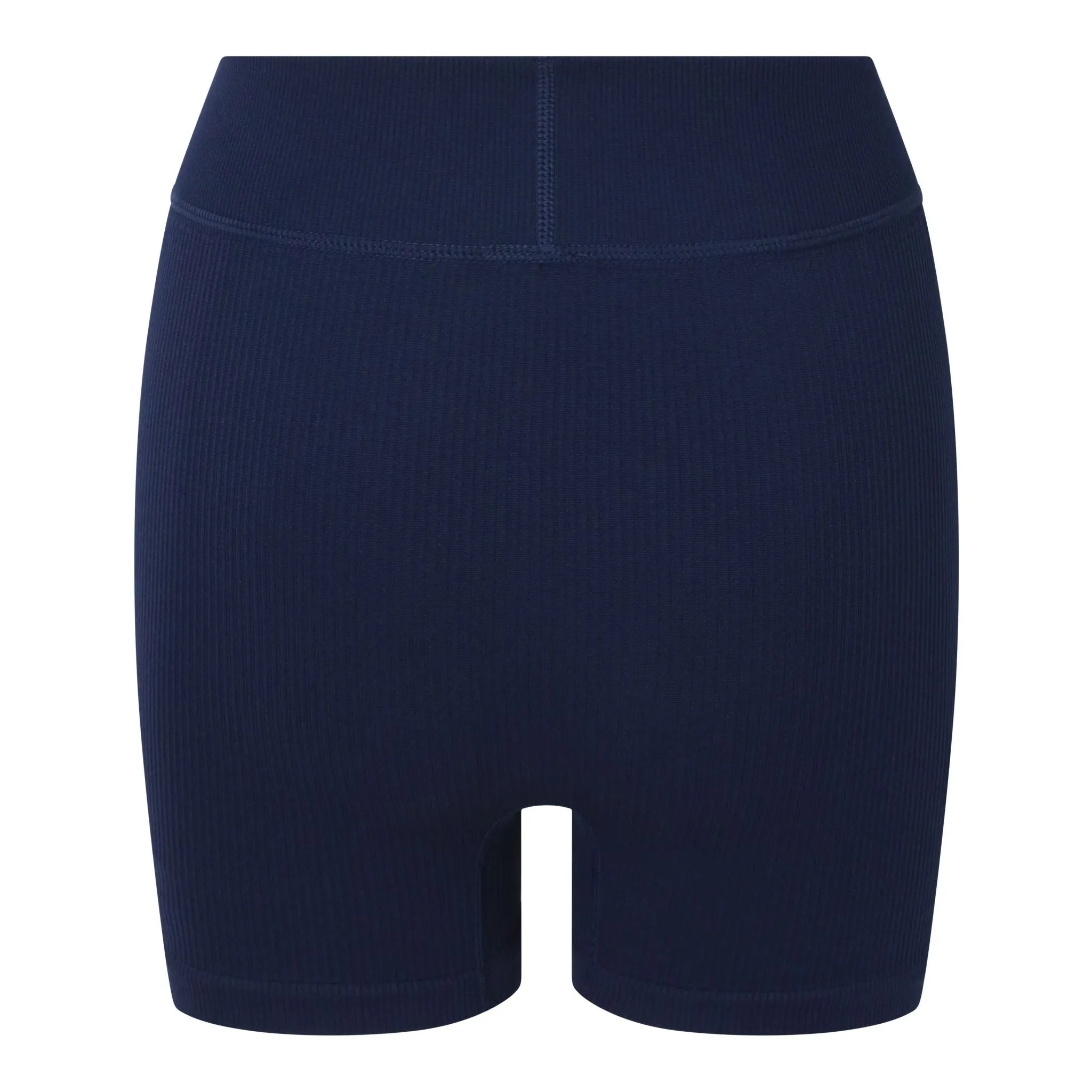 Essential Seamless Ribbed Short Navy