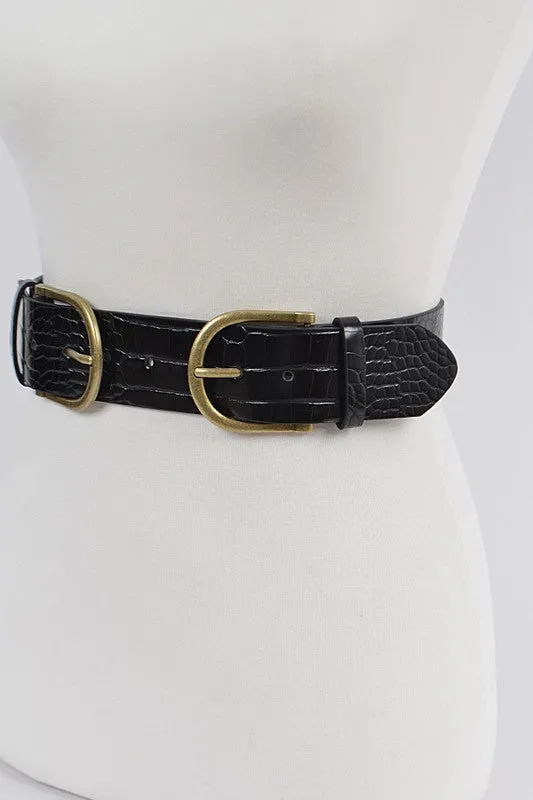 ETERNITY VEGAN LEATHER BELT