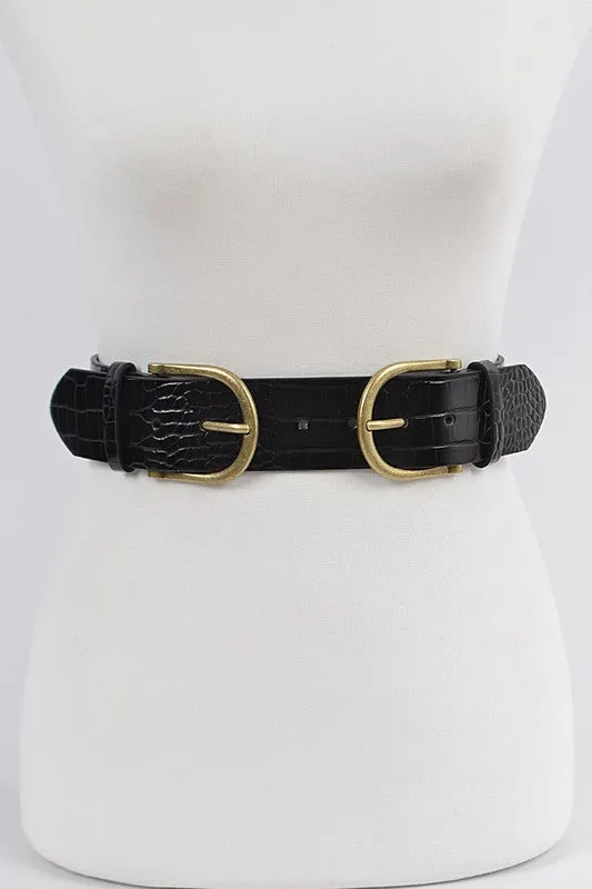ETERNITY VEGAN LEATHER BELT