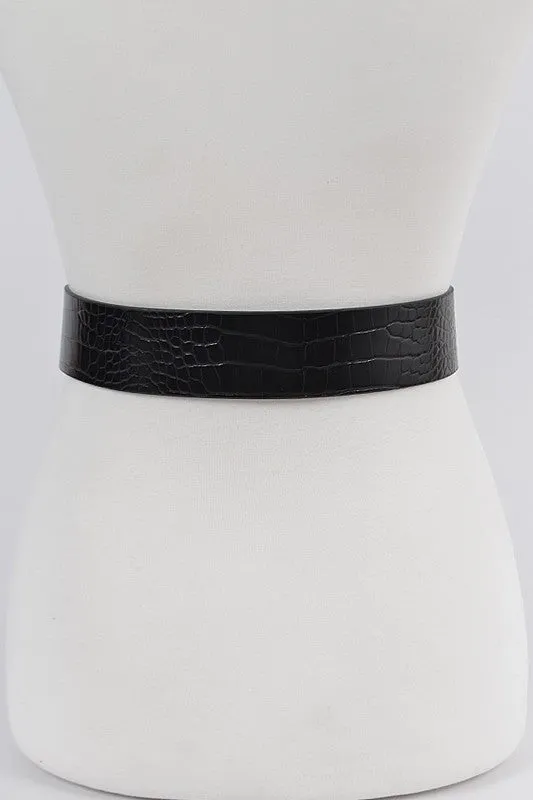 ETERNITY VEGAN LEATHER BELT