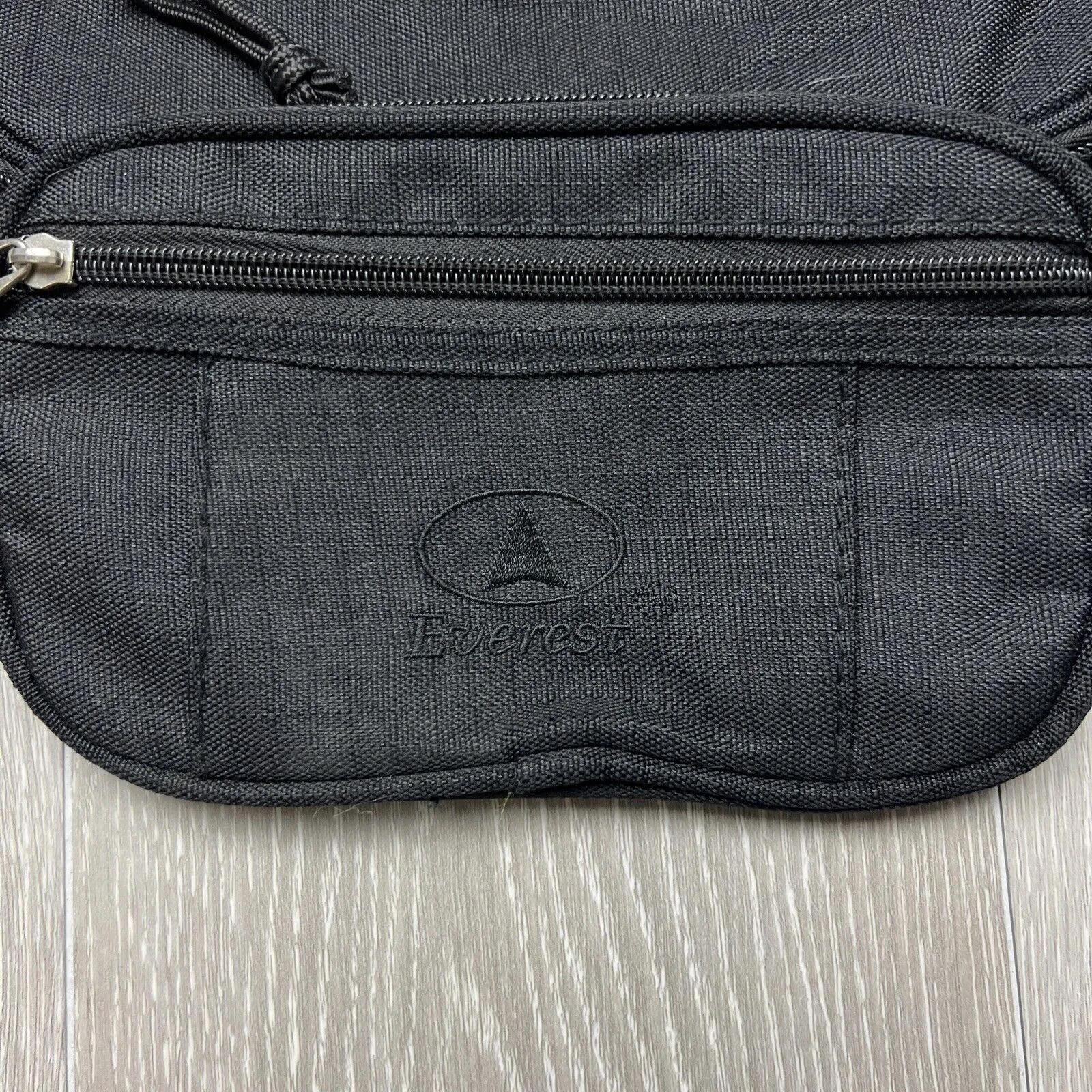 Everest Black Fanny Pack Bum Bag Belt Bag