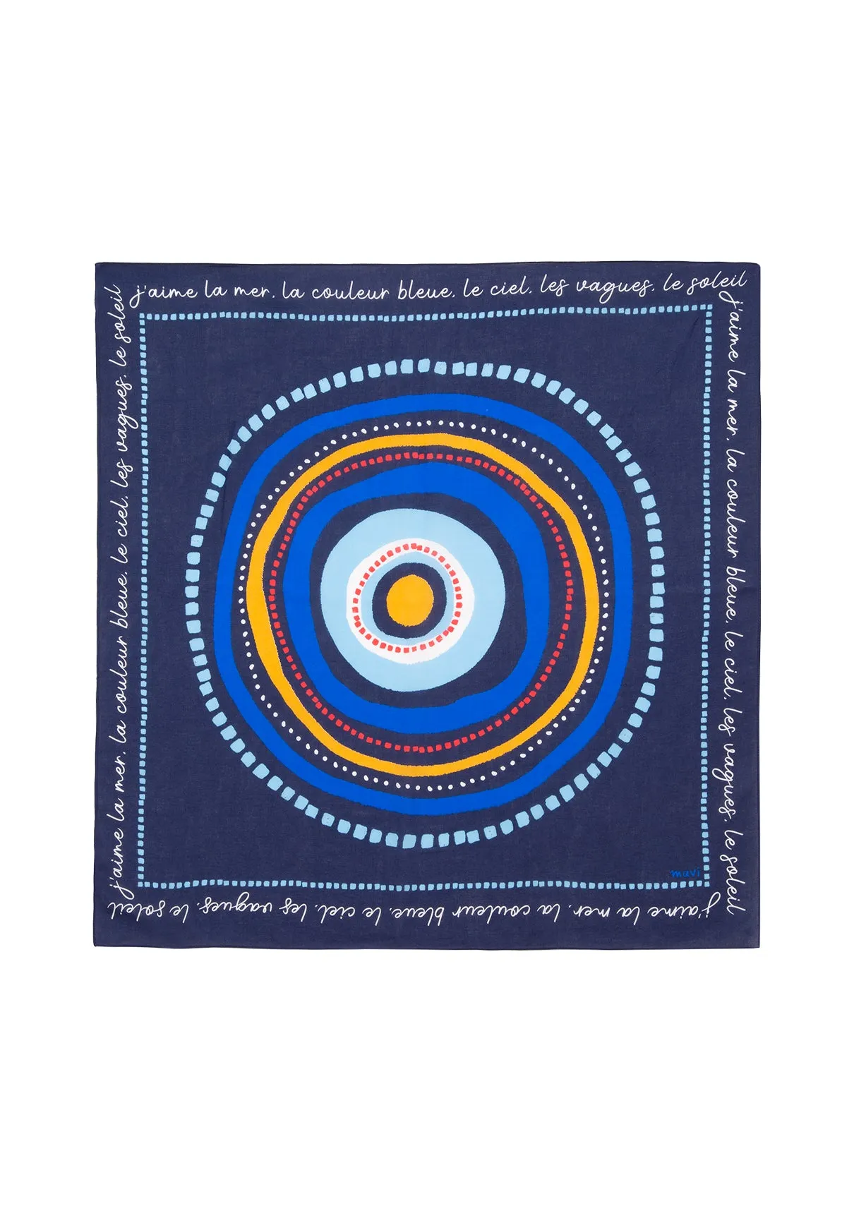Evil Eye Printed Bandana