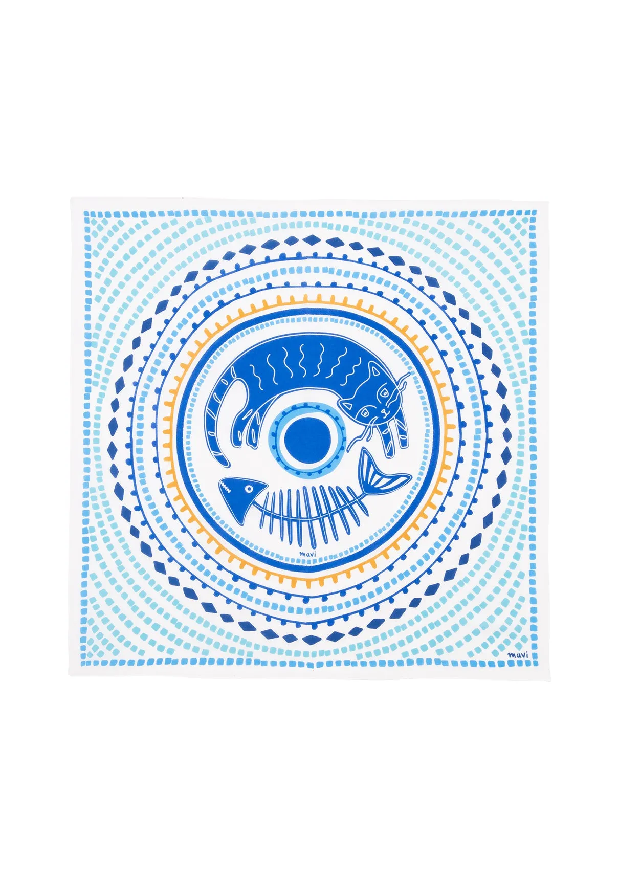 Evil Eye Printed Bandana