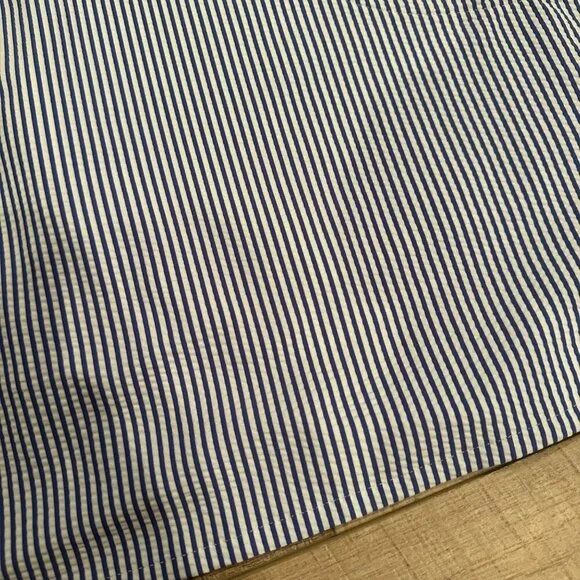 FAIRWAY &amp; GREENE WOMENS SIZE XL BLUE AND WHITE STRIPE TENNIS GOLF SKORT NEW