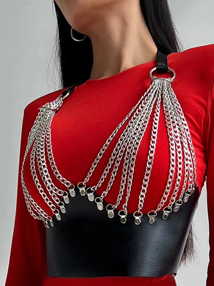Fashion Belt Street Style corset Chain