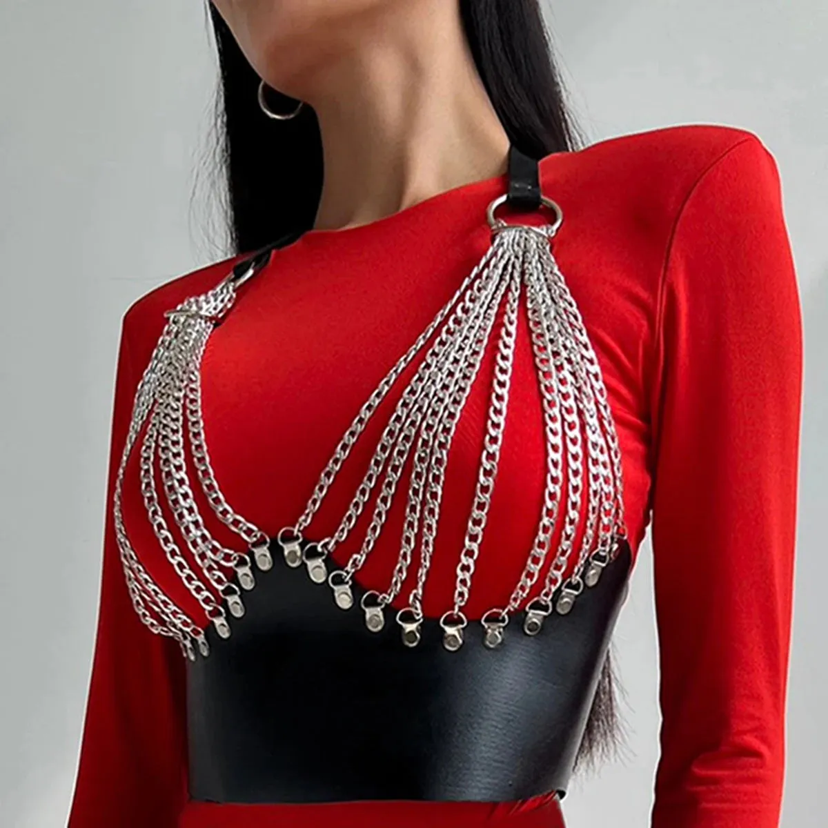 Fashion Belt Street Style corset Chain