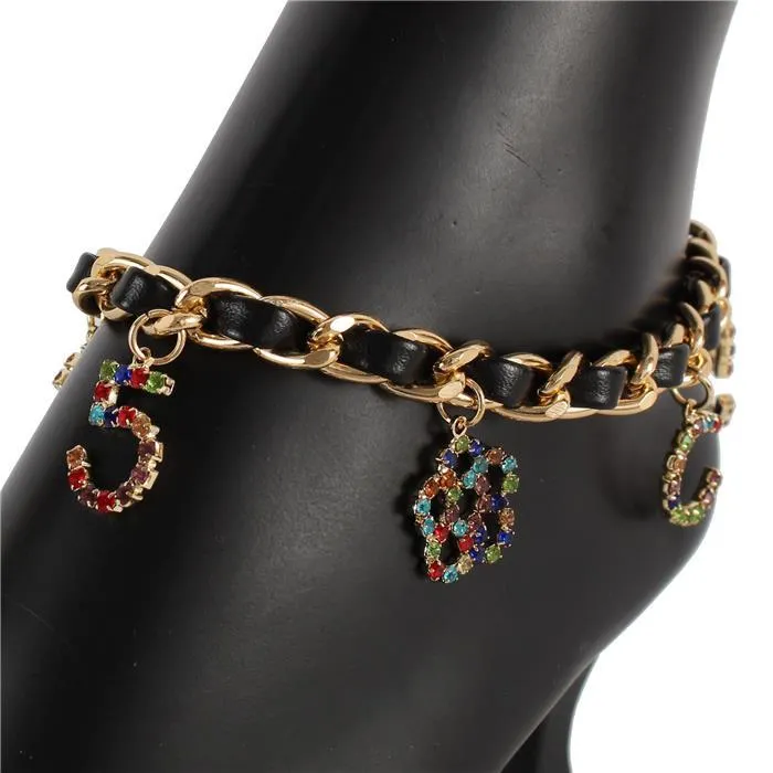 Fashion Chain Charm Anklet