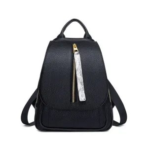 Fashion Designer Women Genuine Leather Backpack Shoulder School Bags for Teenagers Travel Cowhide Female Knapsack#HS205