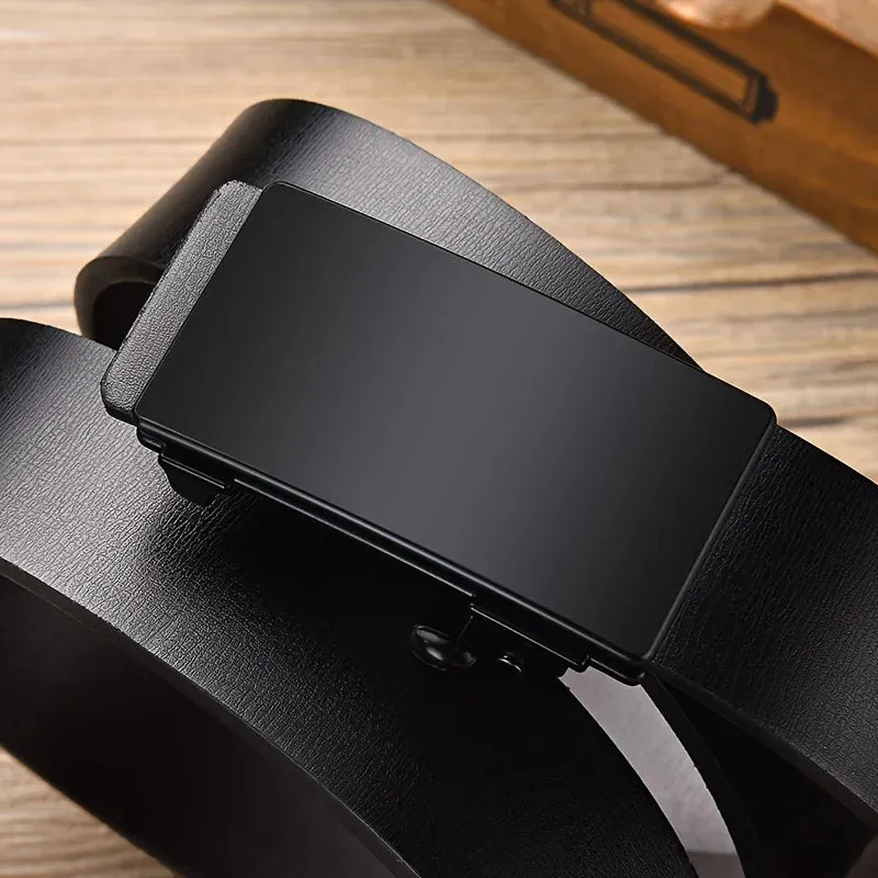 Fashion Men's Belt - High Quality Automatic Buckle