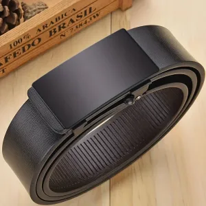 Fashion Men's Belt - High Quality Automatic Buckle